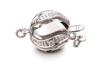 Kapocs in Buckingham - 14k White Gold