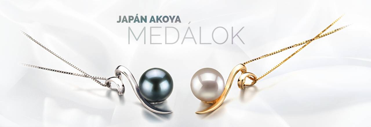 PearlsOnly Japán Akoya medálok